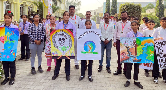 Demonstrated talent in poster making competition