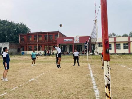Kishori and Tikaram College reached the finals in the volleyball competition