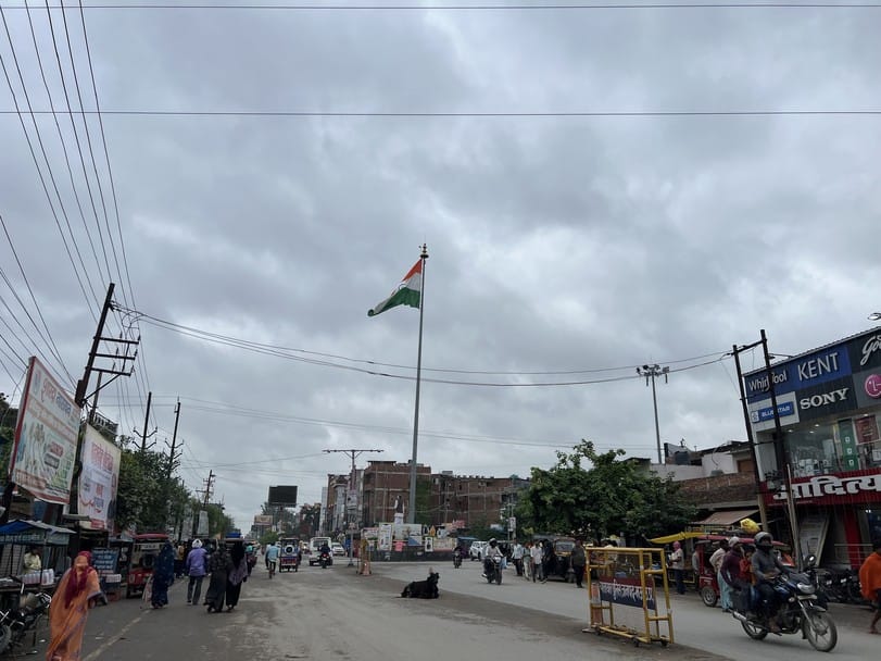 It rained after Diwali for the first time in ten years.