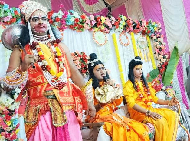 Ram-Sugreev friendship staged in Silmi's Shri Ram Leela
