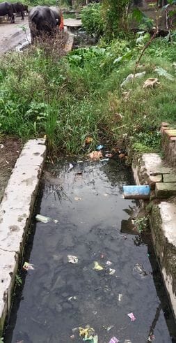 Dirt in Devmai villages is spreading diseases, villagers are worried