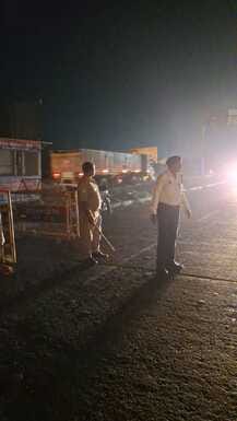 Diversion of heavy vehicles will remain on the four lane till 31st