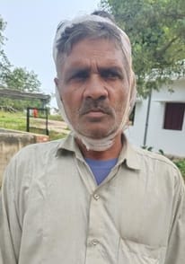 Two communities clashed over removing stones from the road, one injured