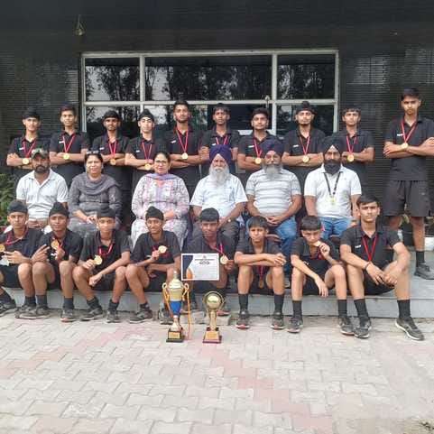 Guru Nanak School's hockey team dominated the state level competition.