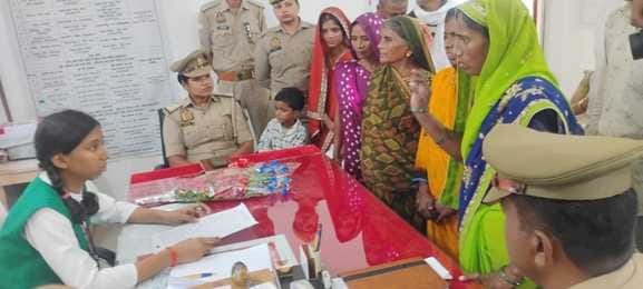 Swarnima became a police officer for a day