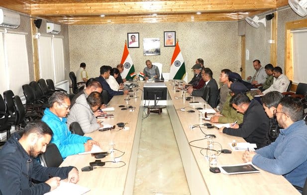 Laddakh, LG Kavider Gupta, Held Meeting
