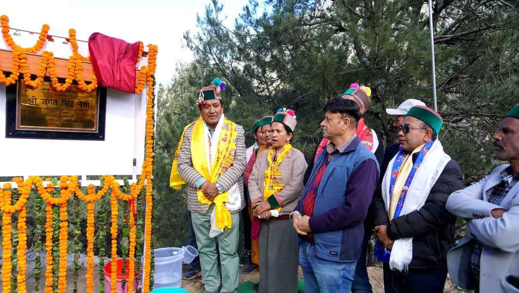 Minister Negi inaugurated the Reckong Peo-Khwangi road.