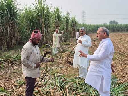 Two lakh sugarcane farmers of Meerut will get a gift of Rs 200 crore.