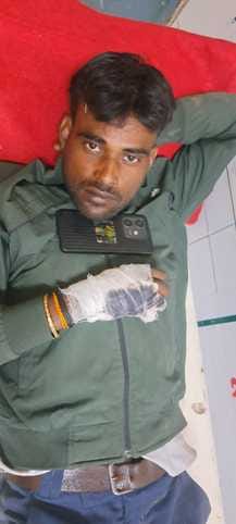 Bike rider injured after colliding with Nilgai