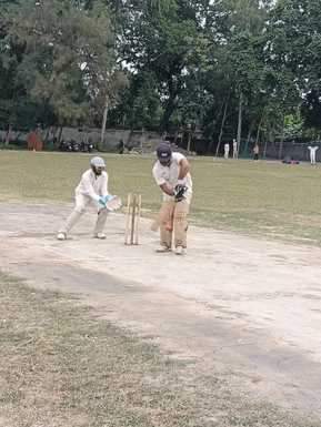Crown Warriors won the match with the batting of Ahad and Akarsh.