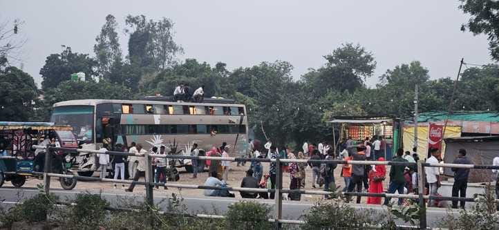 Private buses are being run breaking every rule