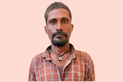 बॉर्डर पर संदिग्ध व्यक्ति पकड़ा गया।