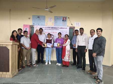 Vishakha and Anuradha topped the science poster competition.