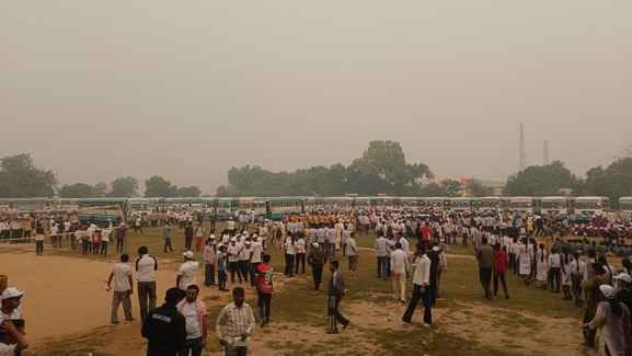 90 buses were busy picking up and dropping off children.