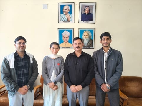 Two volunteers from Jukhaala College selected for state level Pre RD training