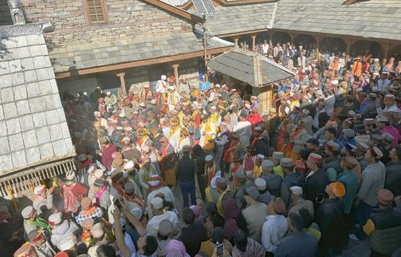 The fourth Dev Sansad was held in Naggar Jagti Patt of Kullu.