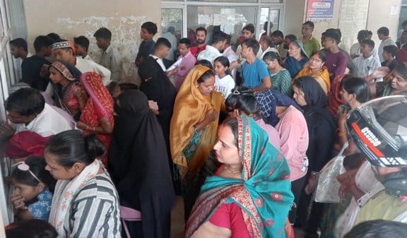 The change in weather has increased the number of cough and fever patients.