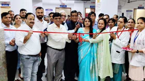 Inauguration of Model Vaccination Centre and Cold Chain Point