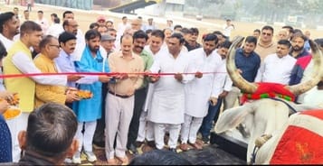 Crushing season of Nanglamal Sugar Mill begins