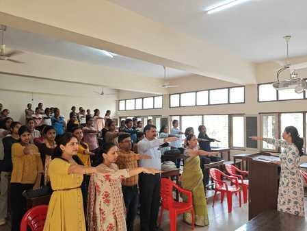 Students were administered the oath of national unity