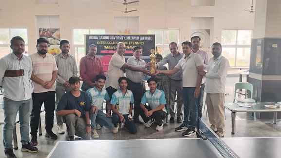KLP College won the Inter College Table Tennis Tournament