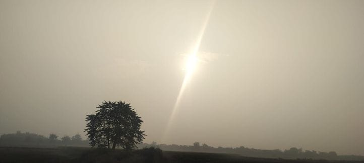 AQI @222...Pollution increased diseases