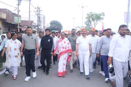 Public representatives, officials and students participated in the Run for Unity.