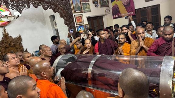 Books written in three languages, gave a new identity to Buddhist literature