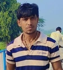 A young man injured in a road accident died during treatment.