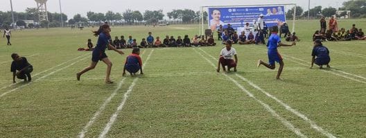 Kasturba Sahawar's team became the district level Kho-Kho winner