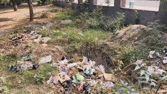 Parks and green belts are in a bad state due to the neglect of institutions