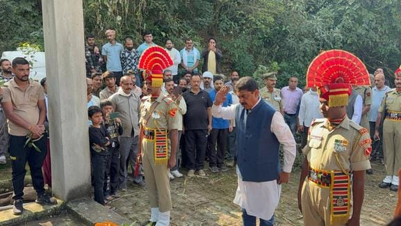 BSF jawan cremated with military honours