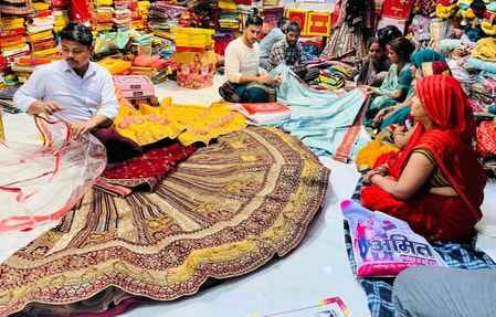 Brides are loving pastel shades and embroidered lehengas