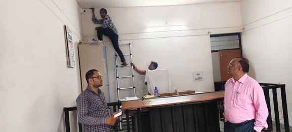 Manjhanpur tehsil now under the surveillance of the third eye, 20 cameras installed