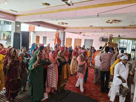 Ekadashi's greatness was explained in the Bhaktamal Katha at the Samataihan Temple.