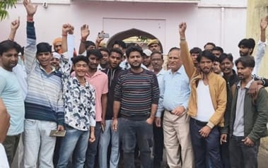 Dausa News: Gau Sewak attacked in Dausa, protest at police station; Demand for strict action against accused