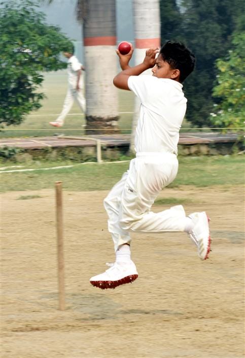 Cricketers showcased their talent during trials