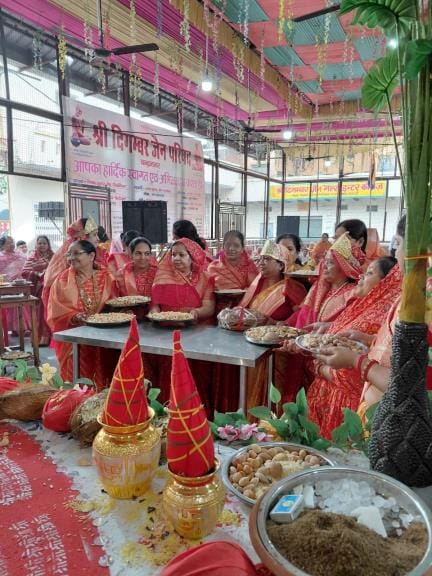 Siddhachakra Mahamandal Vidhan in Chandraprabhu Temple, devotees were overwhelmed