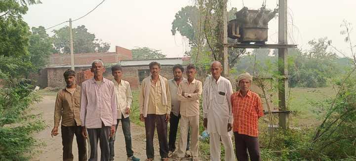 Cricketer Poonam's village has been in darkness for five days, with potholes on the road.