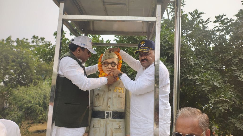Rezangla Martyrdom Soil Kalash Yatra welcomed in Kanina