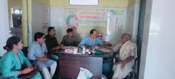 Most of the patients who came to the health fairs were suffering from pneumonia and fever.