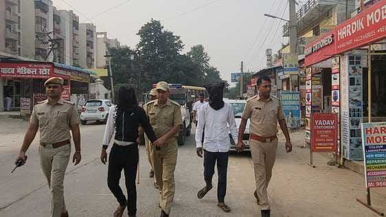 Police arrested two chain snatching accused