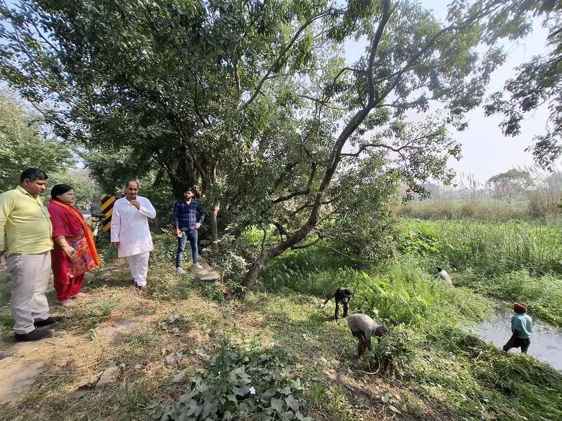 Chairperson inspected the Old Ganga Ghat