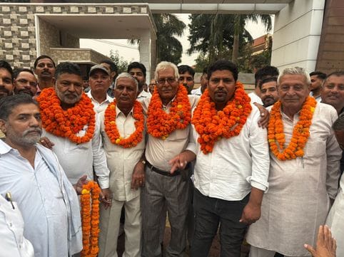 Pirthi became the new head of the District Saini Sabha