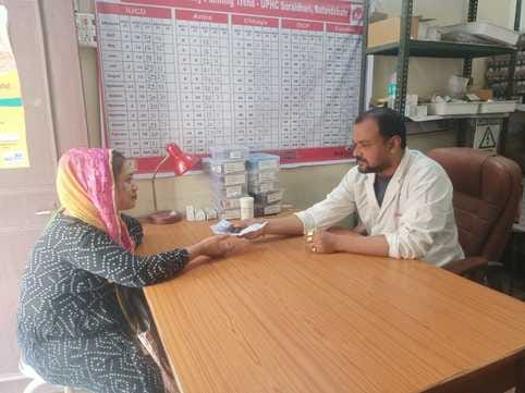 More than a thousand patients arrived with skin and viral fever
