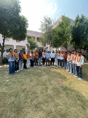ABVP formed a new unit in KLP College, Vivan became the president and Annu became the minister.