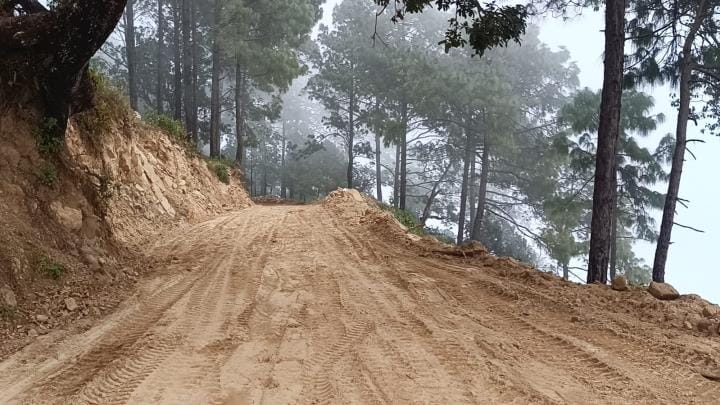 Vehicles will soon run on the Patwadangar-Kalon Dangar road