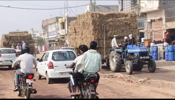Overloaded trolleys cause problems for people