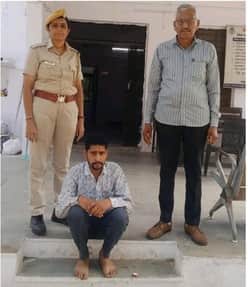 Sirohi News: Chamunda Mata Temple theft revealed, one accused arrested from Pali