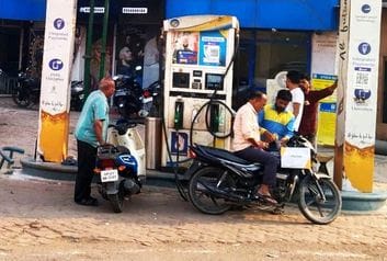 No helmet, no fuel campaign derailed